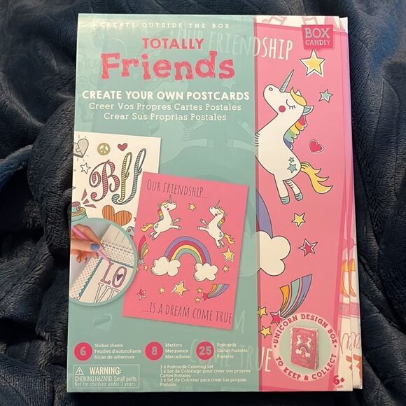 Totally Friends Create Your Own Postcards by Handstand Kids - Picture 4 of 5